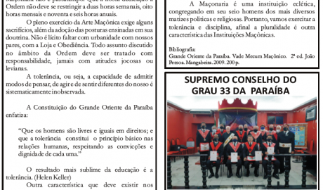 O Independente Ano 40 - Número 04 Informativo Oficial do Grande Oriente da Paraíba