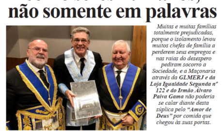 Gazeta do Maçom - 30 de abril 2021 Jornal da Grande Loja Maçônica do Estado do Rio de Janeiro