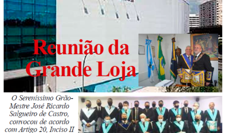 Gazeta do Maçom - 15 de agosto 2021 Jornal da Grande Loja Maçônica do Estado do Rio de Janeiro