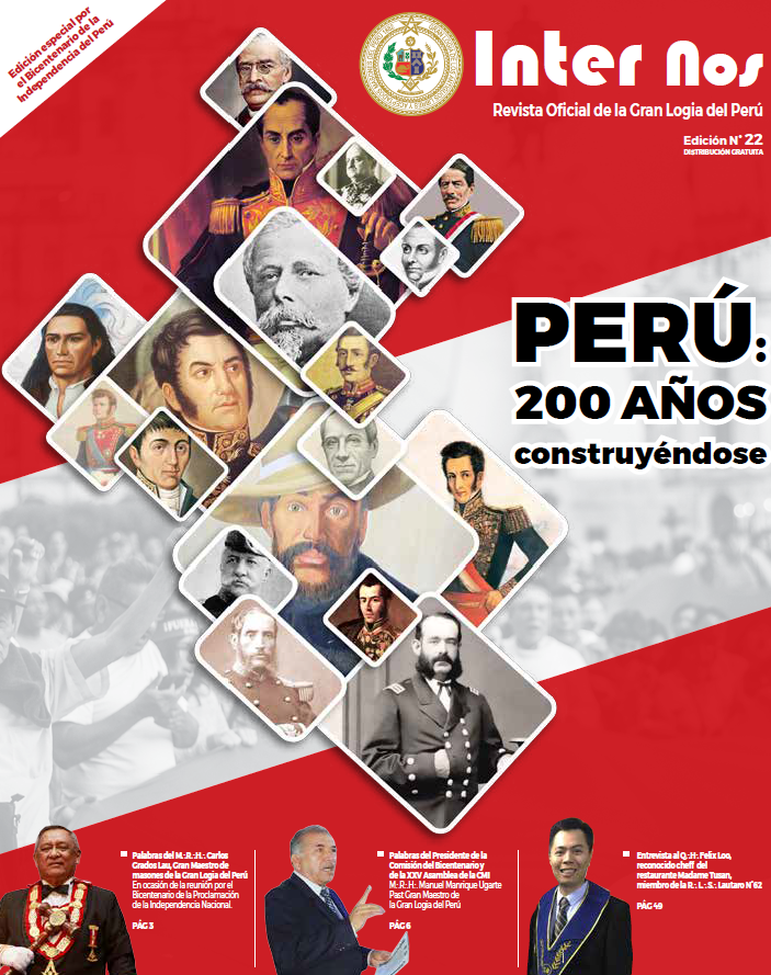 Inter Nos Revista Oficial de la Gran Logia del Perú Edición Nº 22
