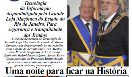 Gazeta do Maçom - 15 de abril 2022 Jornal da Grande Loja Maçônica do Estado do Rio de Janeiro