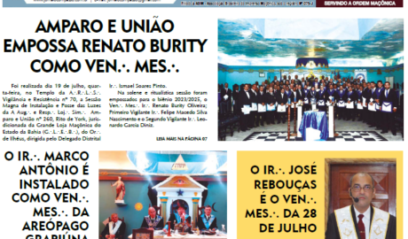 O Compasso - Ano XII - n° 63 - Agosto | 2023 O Jornal do Maçom da Bahia