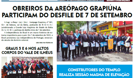 O Compasso - Ano XII - n° 64 - Setembro | 2023 O Jornal do Maçom da Bahia