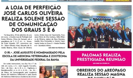 O Compasso - Ano XI - n° 55 - Setembro | 2022 O Jornal do Maçom da Bahia