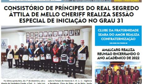 O Compasso - Ano XI - n° 57 - Dezembro | 2022 O Jornal do Maçom da Bahia