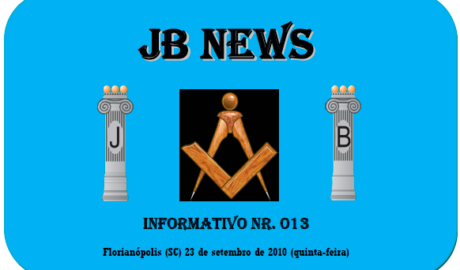 JB News - Nº 0013 - 23 de setembro de 2010
