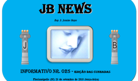 JB News - Nº 25 - Edição das cunhadas- 28 de setembro de 2010