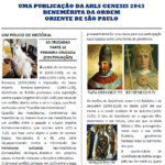 Bode News Uma Publicação da ARLS Genesis 2843 - Oriente de São Paulo 14/03/2024 - Edição N.º 43 - Ano 2024